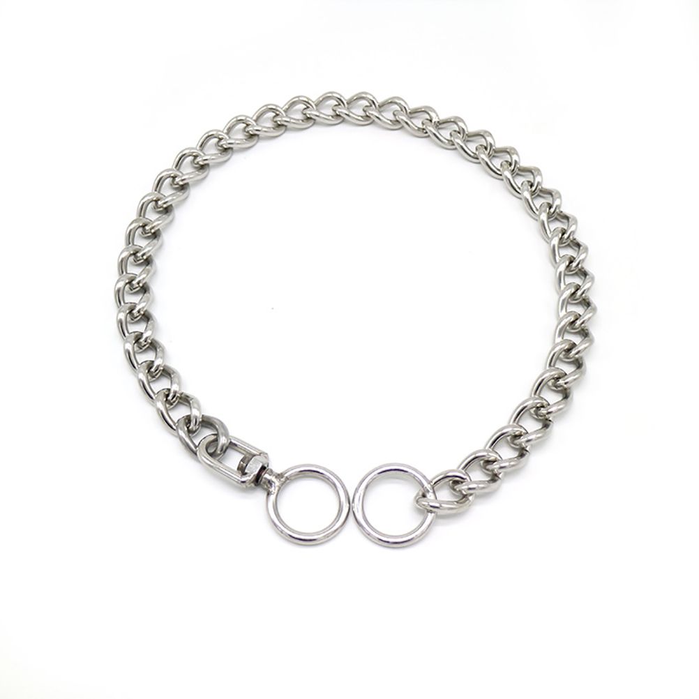 Pet Dog Collars Stainless Steel Training Collars Dog Chain Necklace for Dogs view 3