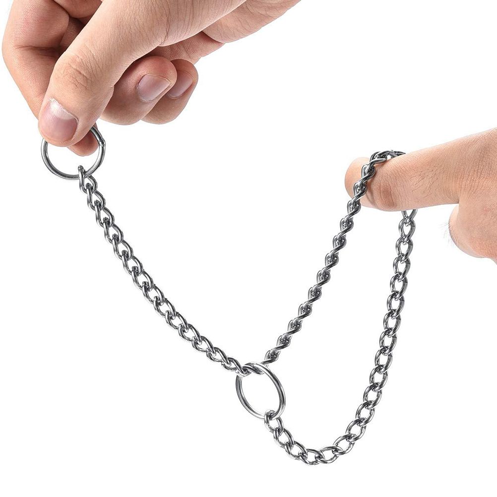 Pet Dog Collars Stainless Steel Training Collars Dog Chain Necklace for Dogs view 5