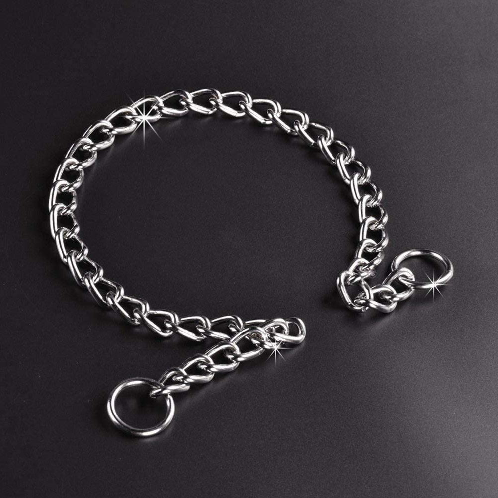 Pet Dog Collars Stainless Steel Training Collars Dog Chain Necklace for Dogs view 6