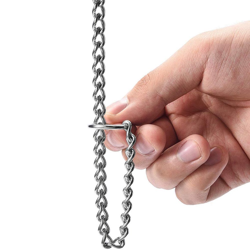 Pet Dog Collars Stainless Steel Training Collars Dog Chain Necklace for Dogs view 9
