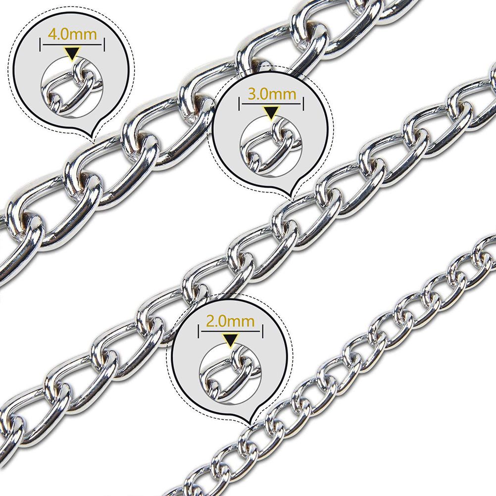 Pet Dog Collars Stainless Steel Training Collars Dog Chain Necklace for Dogs view 10