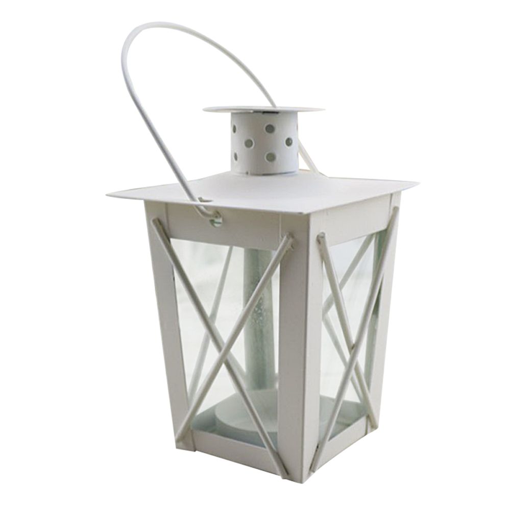 Vintage Metal Mini Decorative Candle Lanterns Tealight Candle Holder view 3