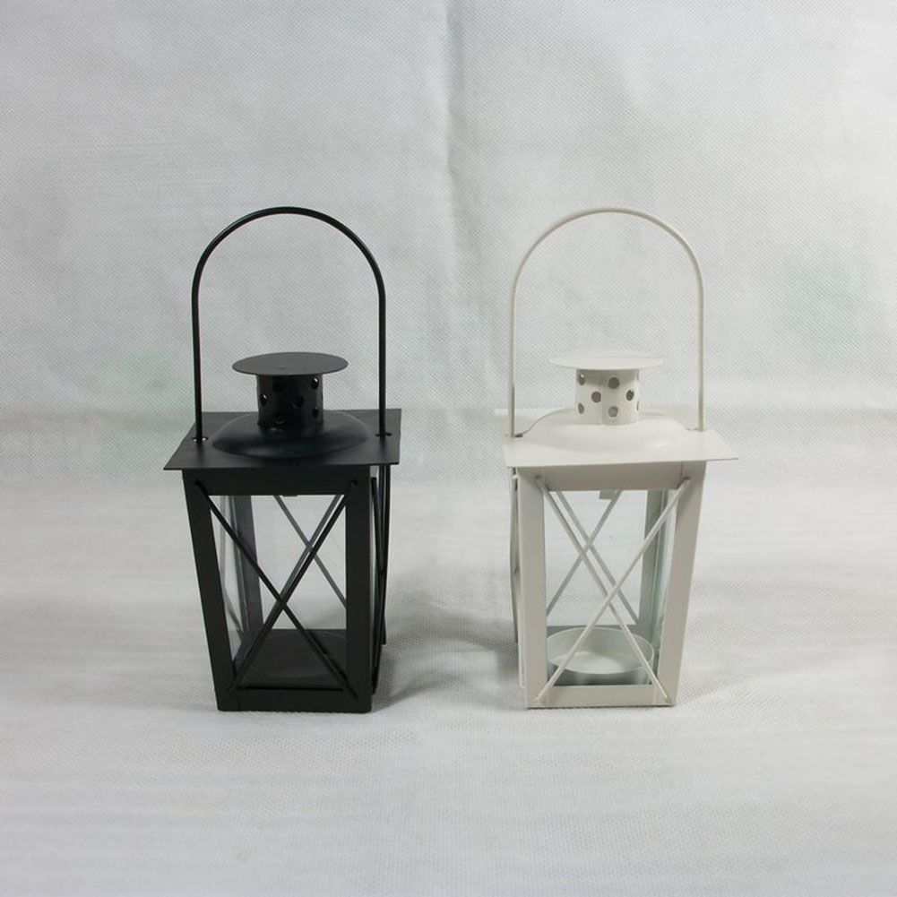 Vintage Metal Mini Decorative Candle Lanterns Tealight Candle Holder view 9