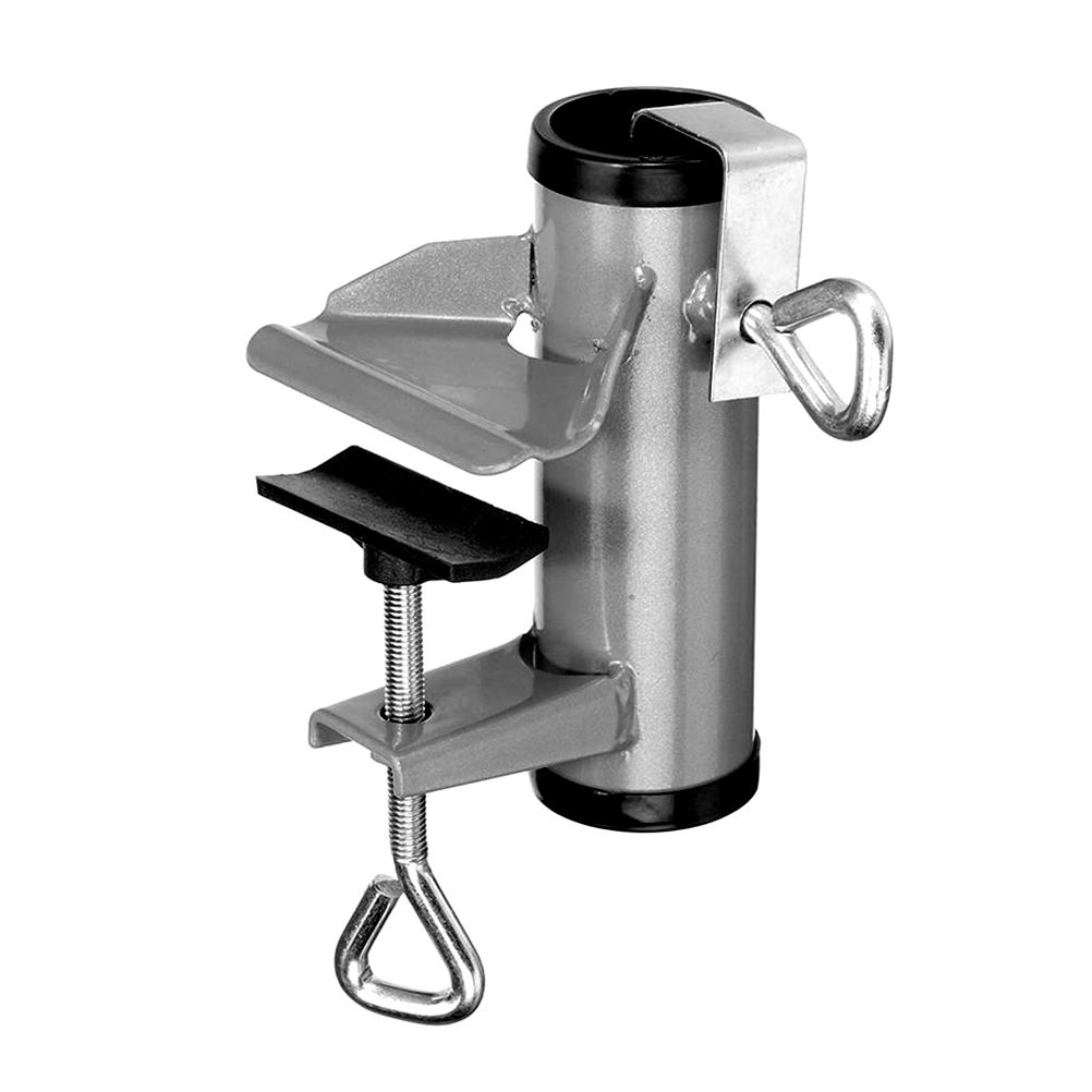 Flexible Heavy Duty Parasol Holder Stainless Steel Parasol Stand Fixed Clip view 3
