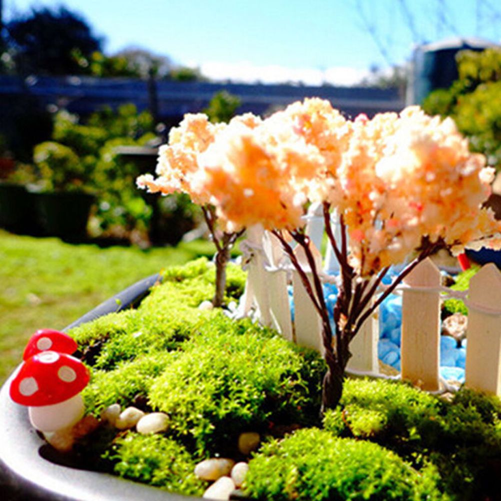 50PCS Mini Mushroom Decoration Miniature Garden Crafts Small Artificial Mushroom view 4