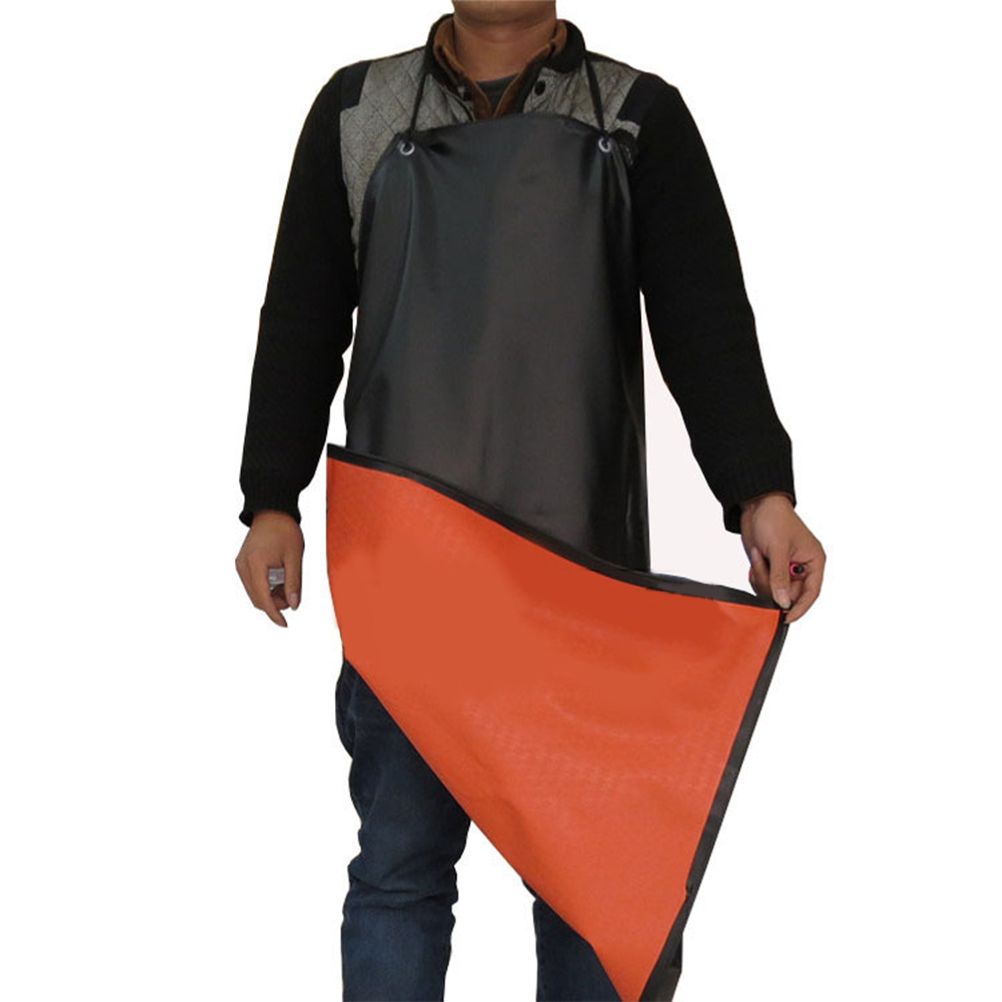 Men s Heavy Duty Waterproof Stain Resistant Extra Long Apron for Kitchen