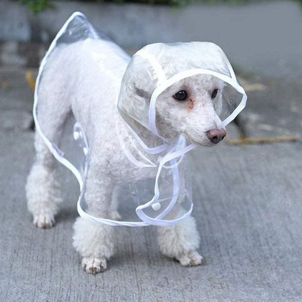 Waterproof Pet Raincoat Portable Pet Raining Coat Breathable Lightweight Dog view 2
