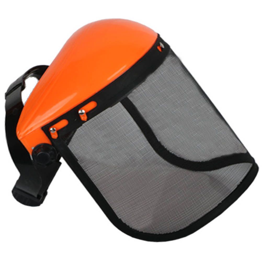 Safety Helmet Hat with Full Face Mesh Visor for Logging Brushcutter Forestry view 2