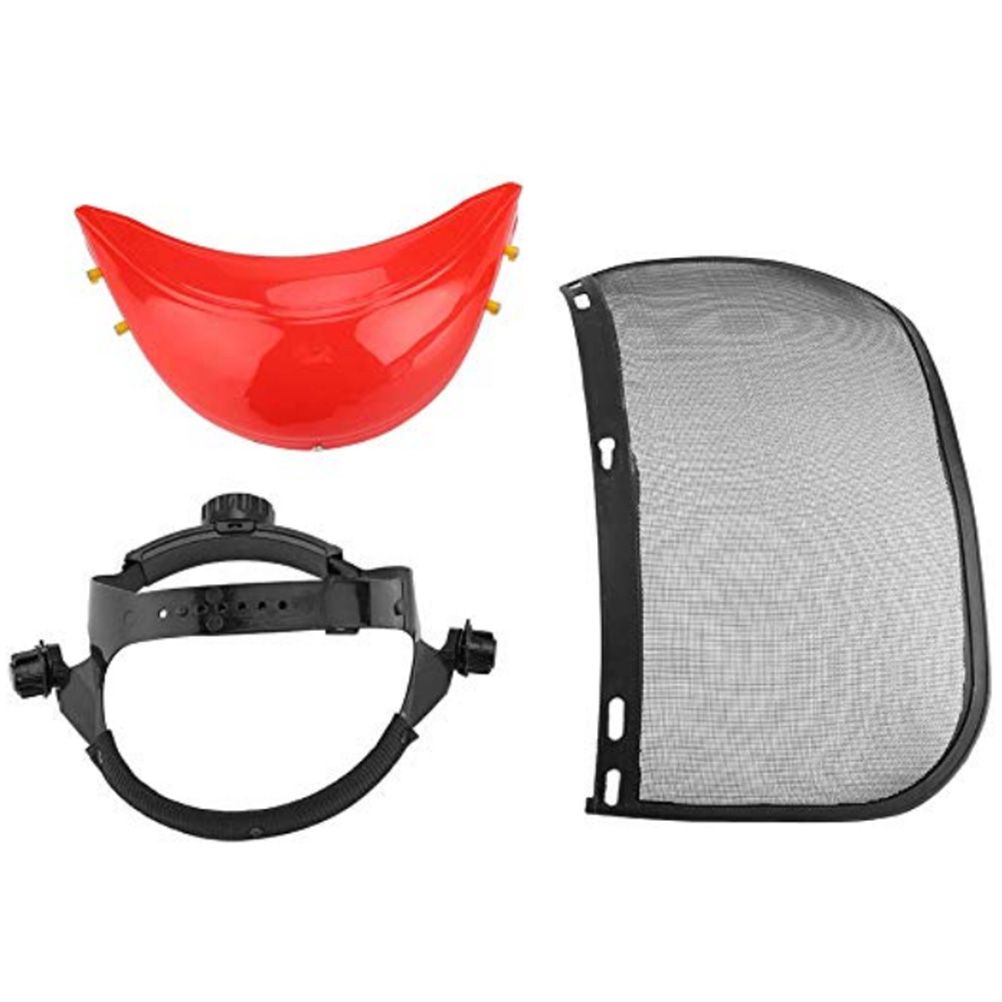 Safety Helmet Hat with Full Face Mesh Visor for Logging Brushcutter Forestry view 6