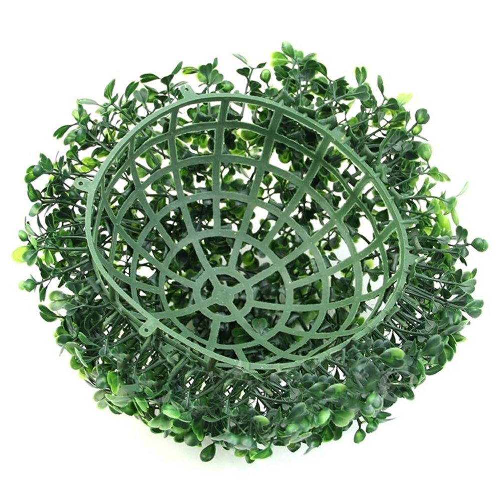Green Plastic Plant Ball Decoration Home Outdoor Wedding Party Decoration view 3
