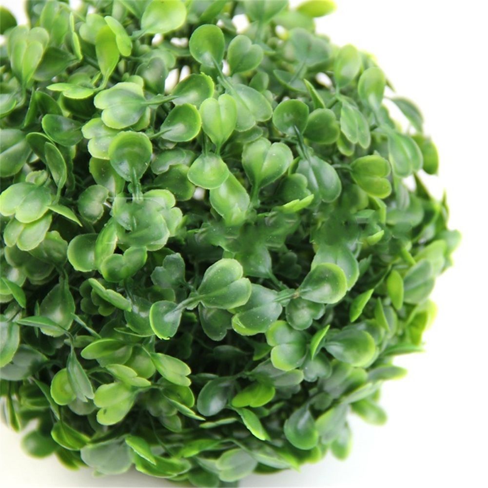 Green Plastic Plant Ball Decoration Home Outdoor Wedding Party Decoration view 5