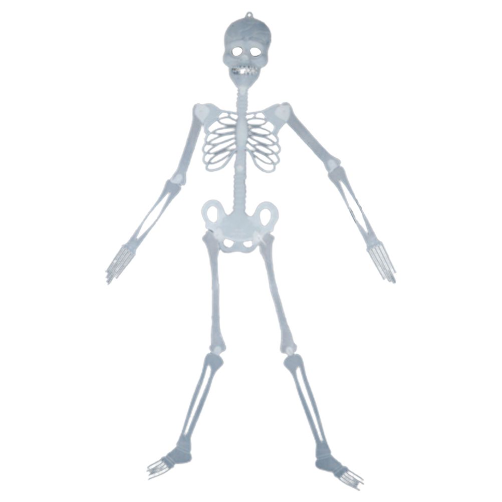 Glowing in the Dark Halloween Skeleton Decor Luminous Lifelike Skeleton Model