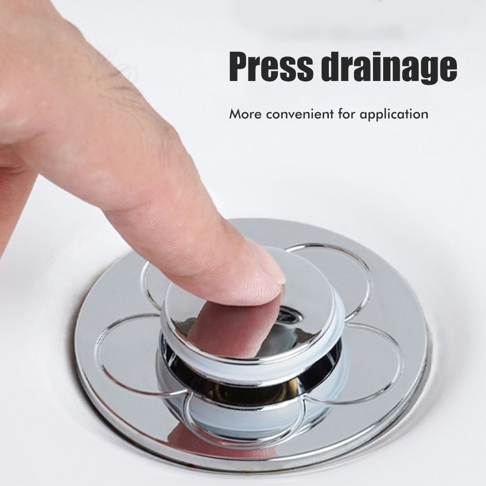 Sink Plug Stainless Steel Up Sink Plug Universal Drain Plug for Countertop view 5