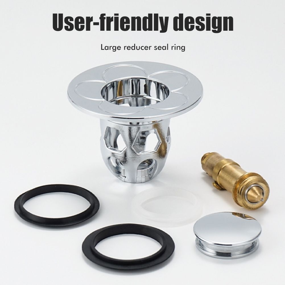 Sink Plug Stainless Steel Up Sink Plug Universal Drain Plug for Countertop view 6