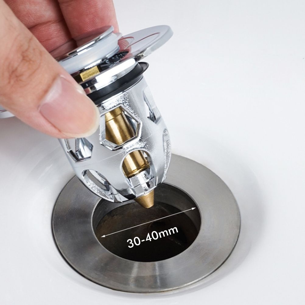 Sink Plug Stainless Steel Up Sink Plug Universal Drain Plug for Countertop view 10