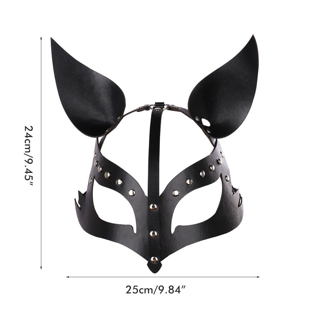Cosplay Face Cover Carnival Masquerade Face Cover Halloween Dress Up Costume view 2