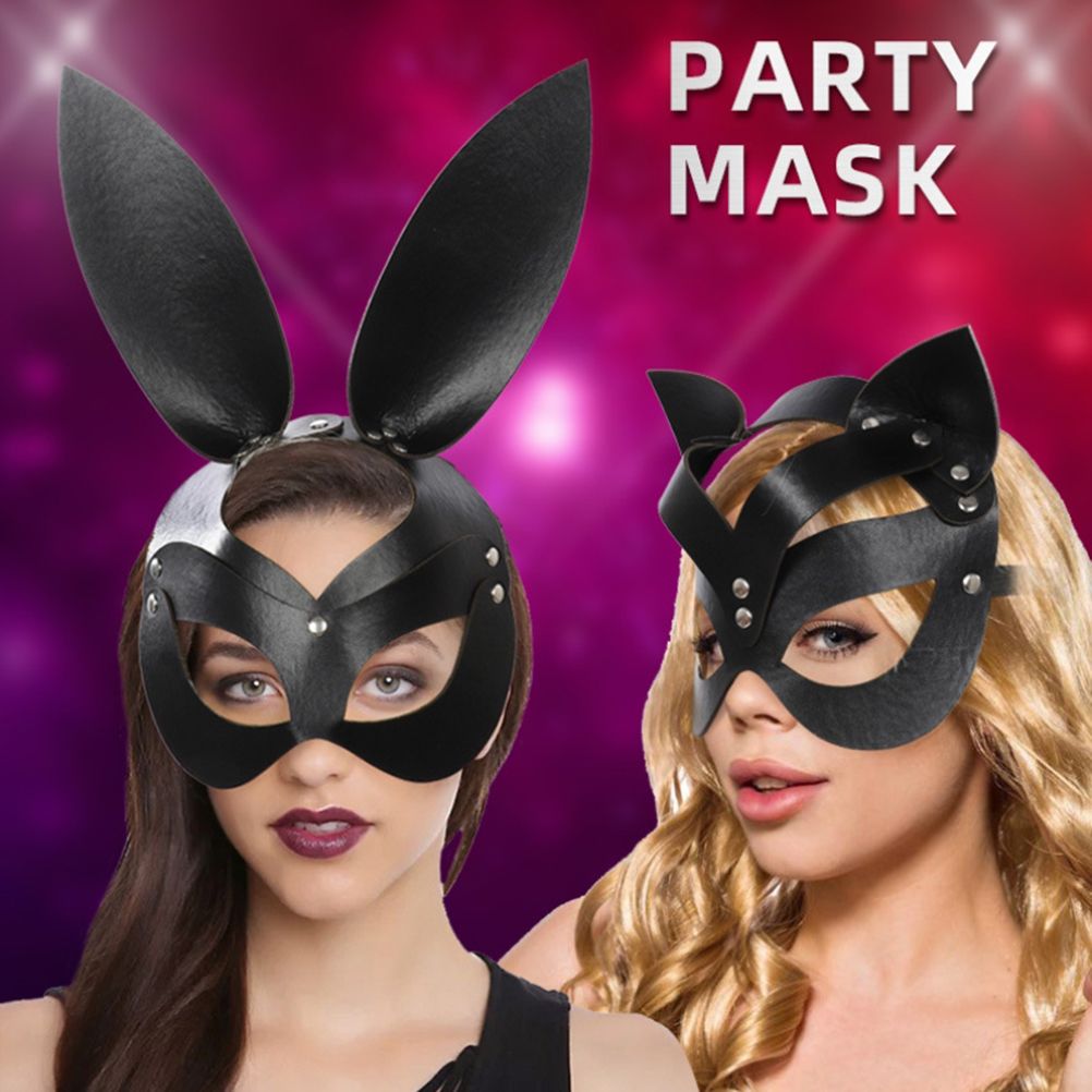 Cosplay Face Cover Carnival Masquerade Face Cover Halloween Dress Up Costume view 3