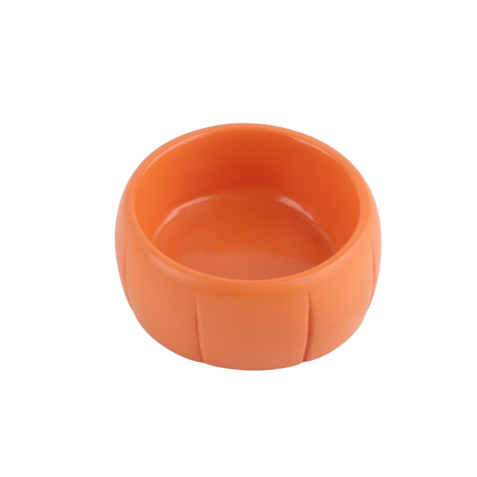 Halloween Resin Pumpkin Bowls On Broom for Serving Snacks Salad Fruit view 11