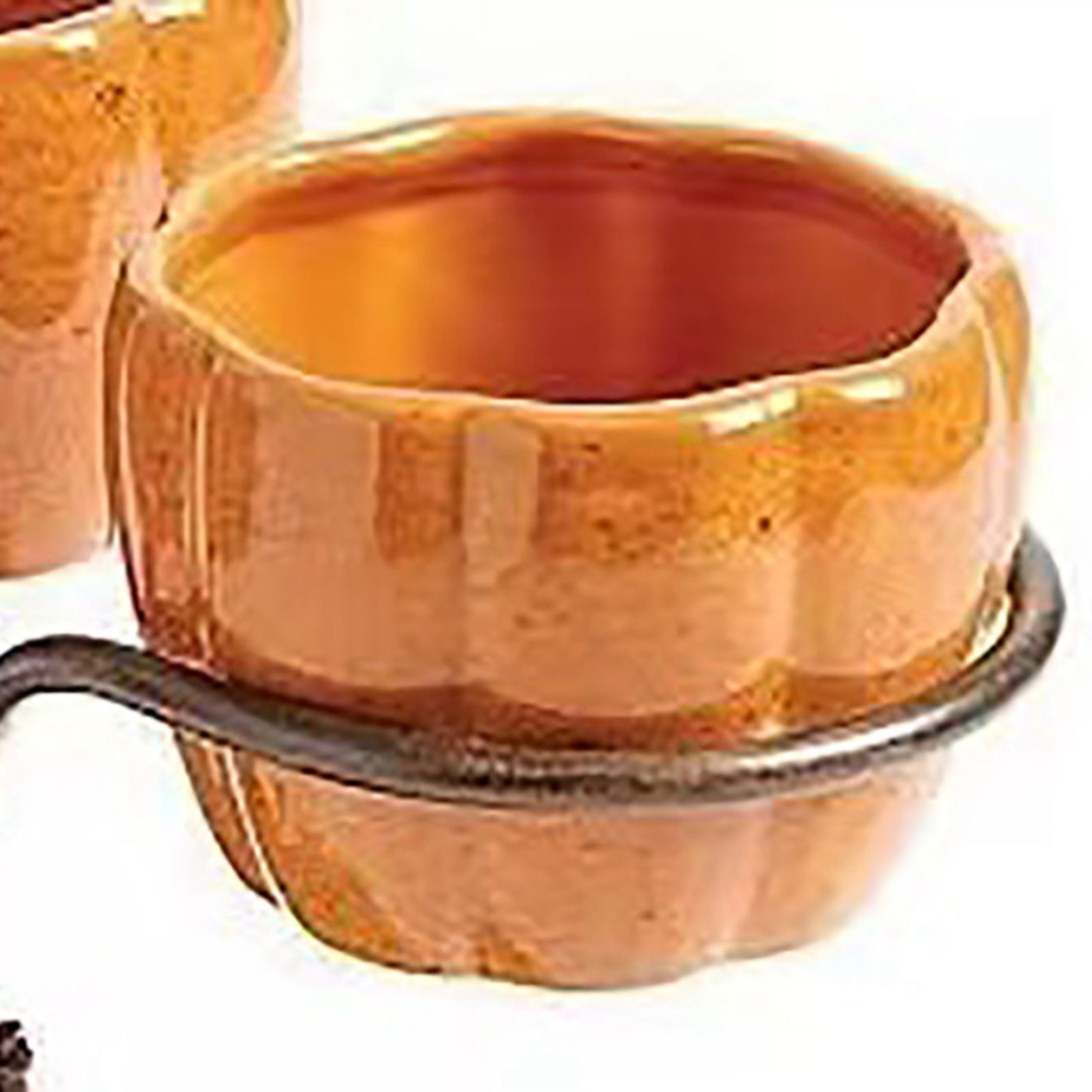 Halloween Resin Pumpkin Bowls On Broom for Serving Snacks Salad Fruit view 7