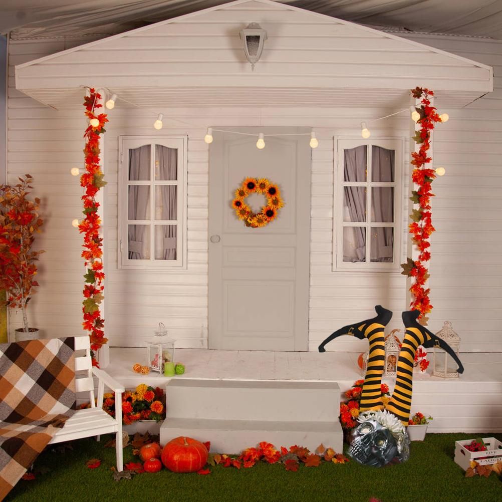 Halloween Wicked Witch Legs Prop Halloween Indoor Outdoor Lawn Yard Patio view 6