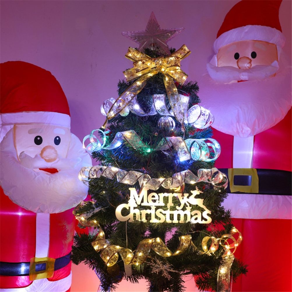 Christmas Fairy Lights Ribbon Christmas Lights Battery Operated String Lights view 3