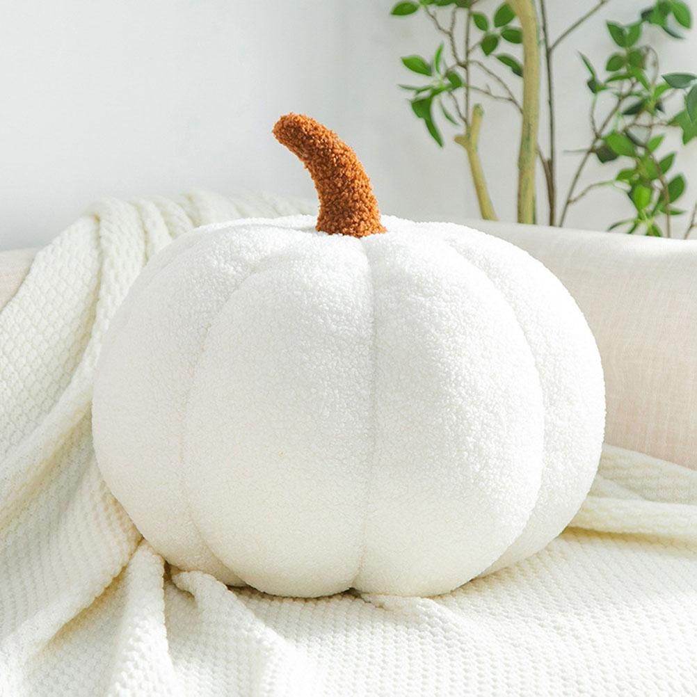 Artificial Pumpkin Cute Plush Pumpkin Fall Harvest Stuffed Pumpkin Halloween view 2