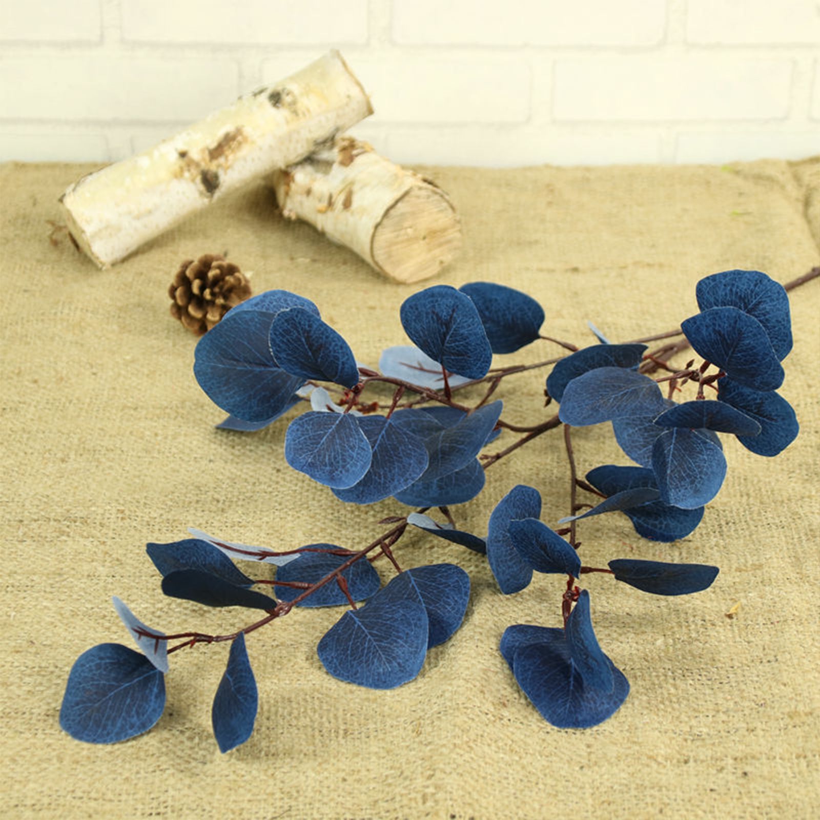 Artificial Eucalyptus Leaves Simulation Plant Fake Flower Home Decoration Flowers view 4