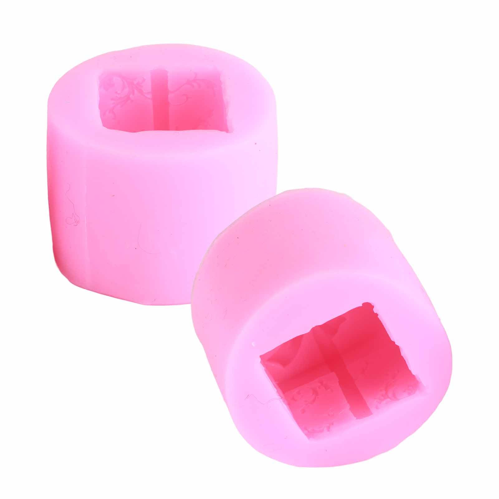 Silicone Mold Hand Made DIY Three Dimensional Scented Gypsum Candle Silicone Mold view 4