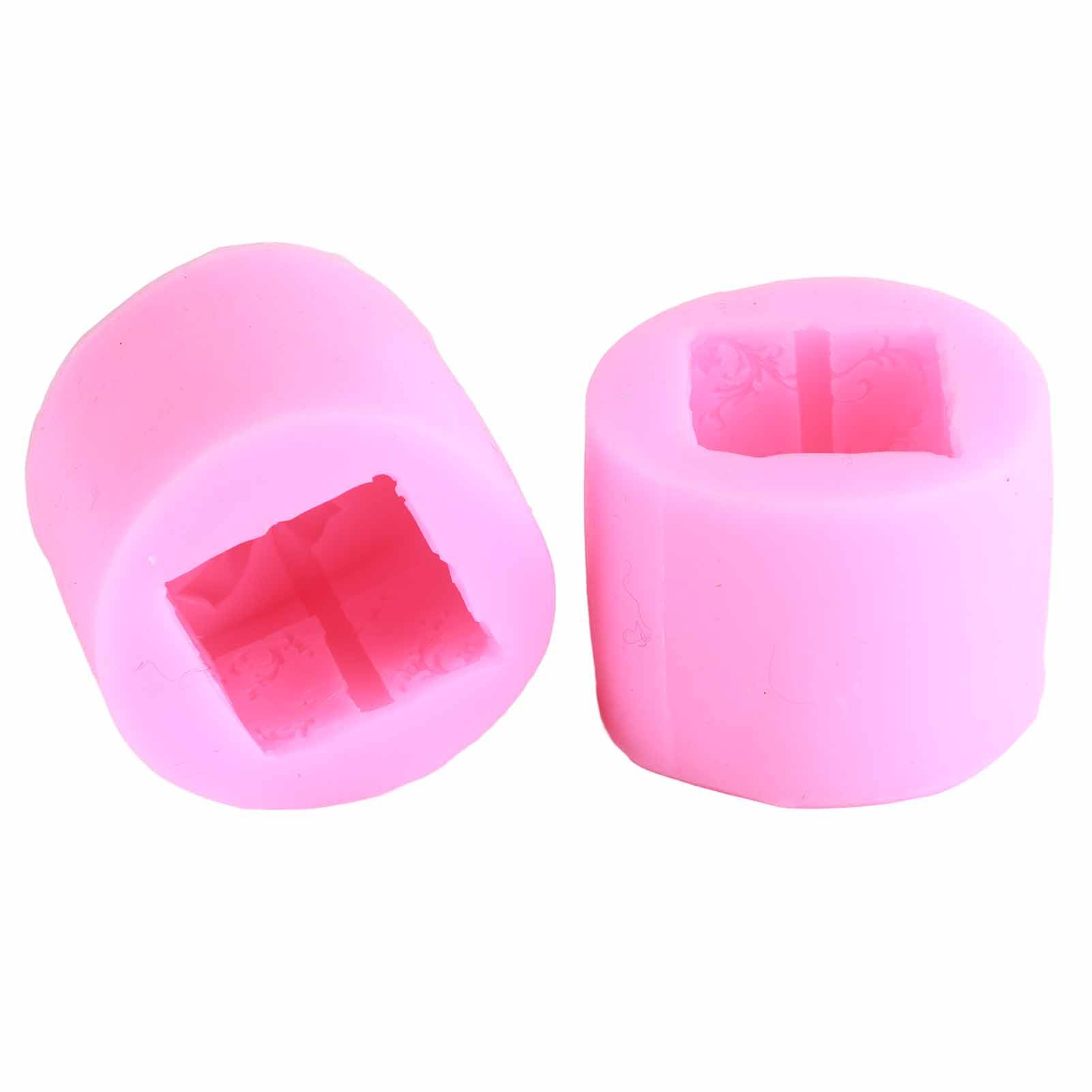 Silicone Mold Hand Made DIY Three Dimensional Scented Gypsum Candle Silicone Mold view 5