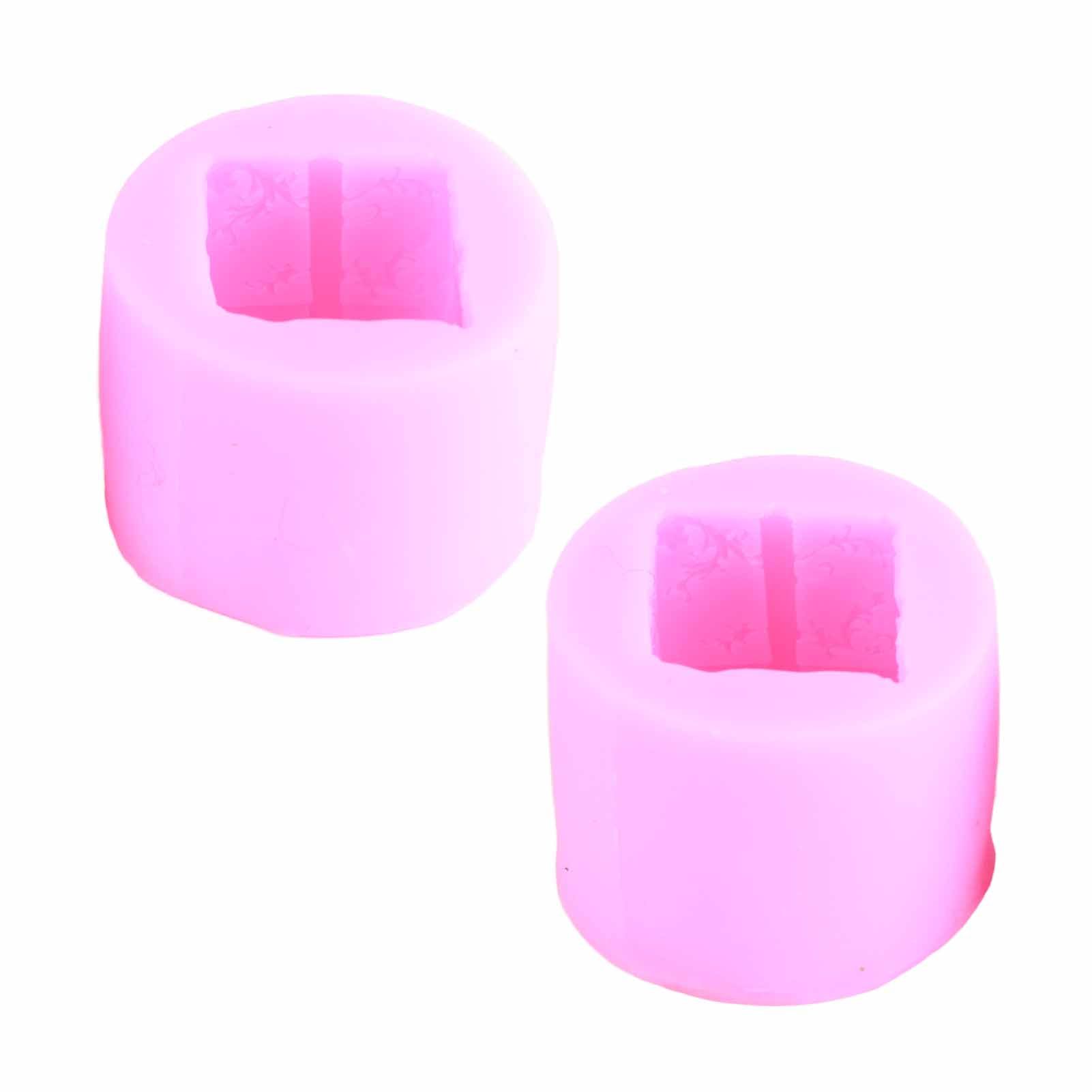 Silicone Mold Hand Made DIY Three Dimensional Scented Gypsum Candle Silicone Mold view 13