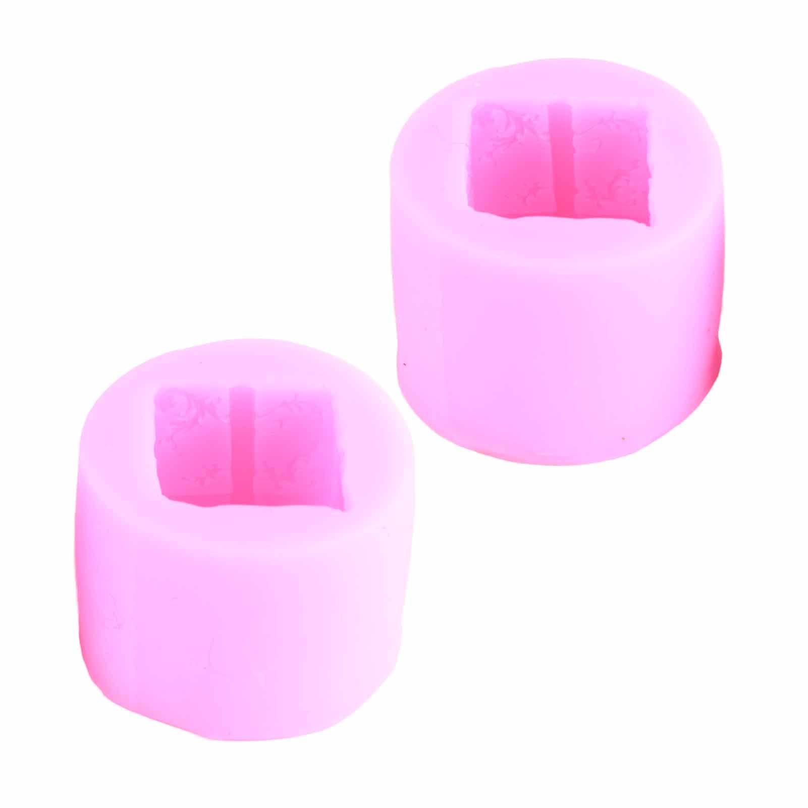 Silicone Mold Hand Made DIY Three Dimensional Scented Gypsum Candle Silicone Mold view 14
