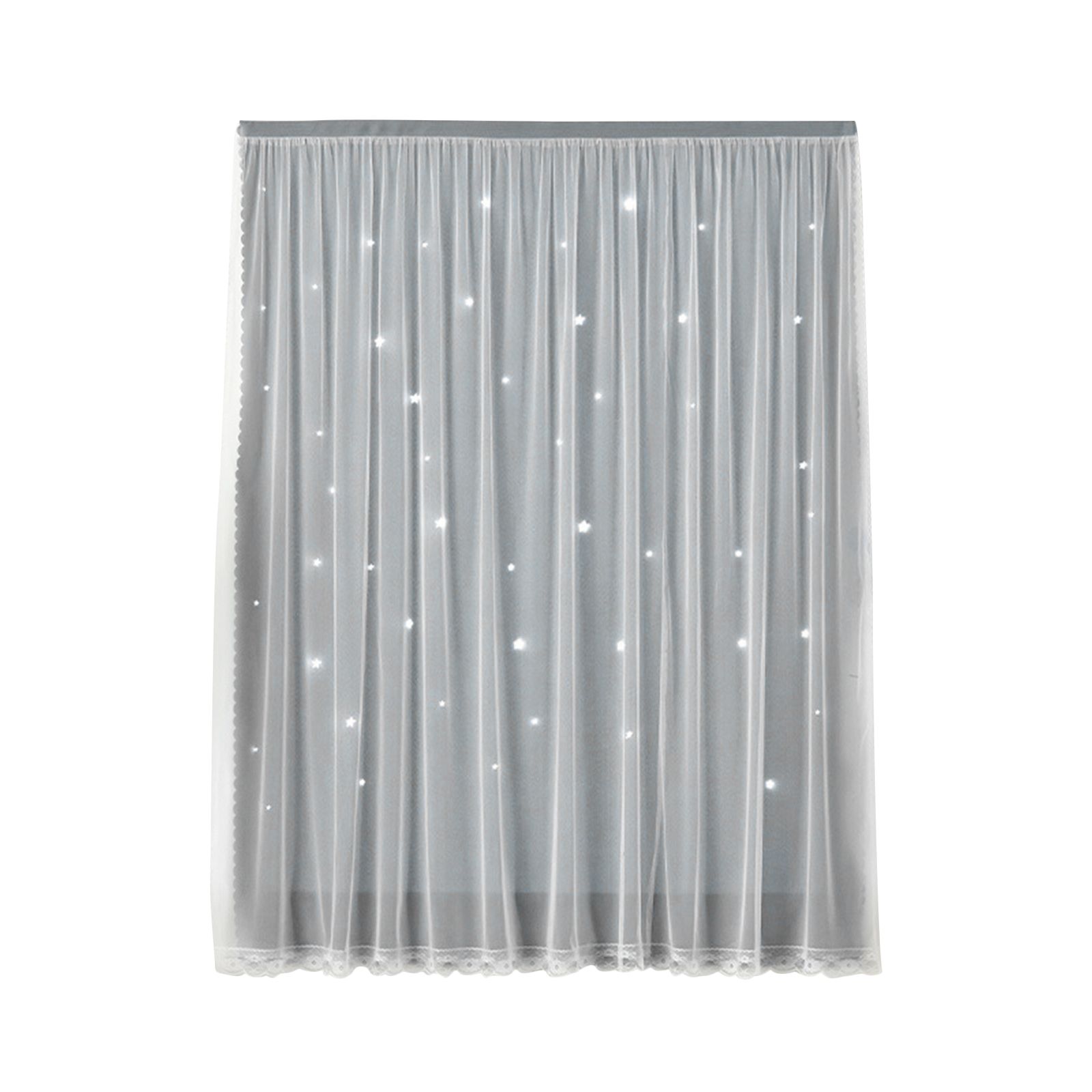 1x2m Self Adhesive Portable Blackout Curtains Easy to Install Bedroom Window — image 1