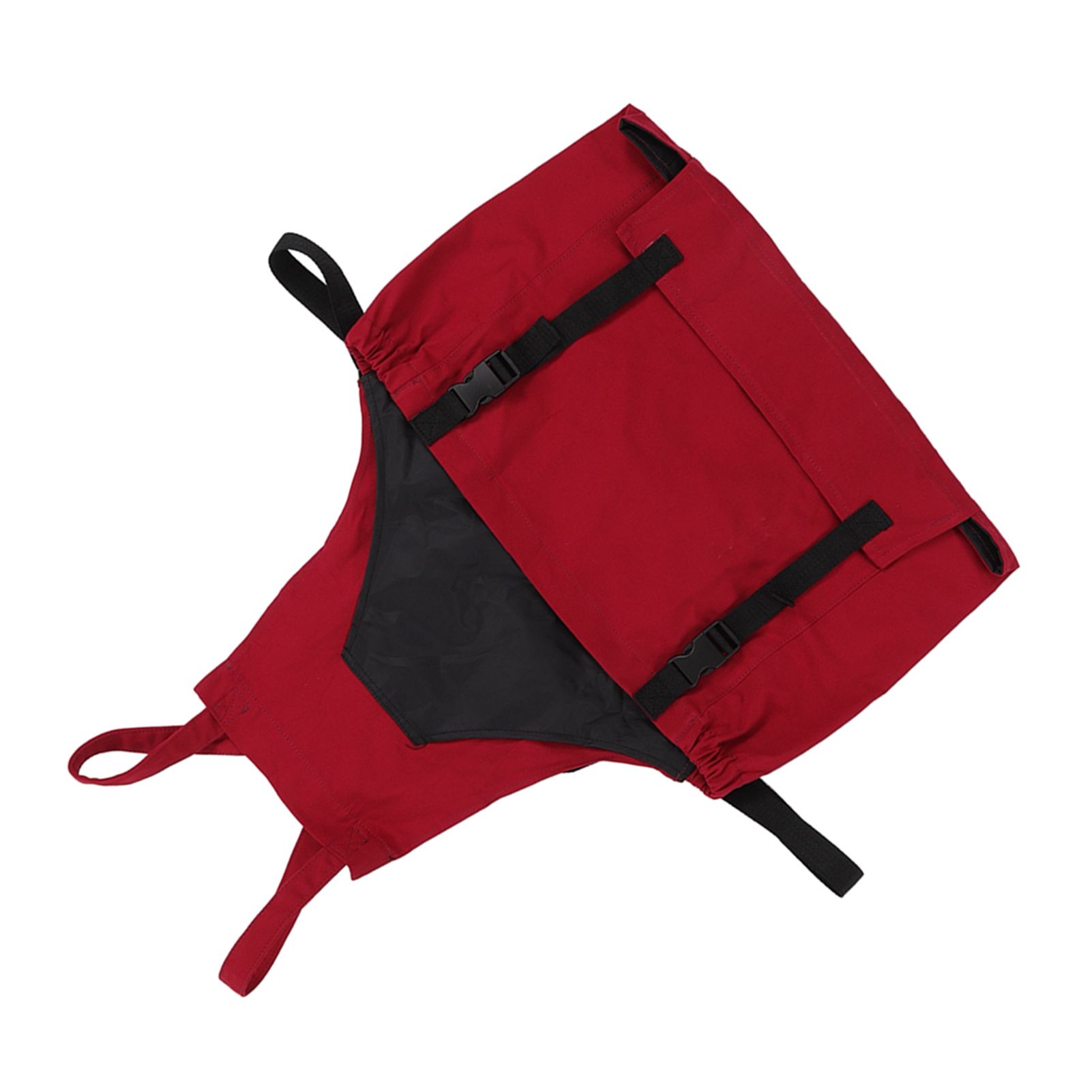 Gardening Apron Dark Red 210D PVC Waterproof Fabric Regulable Straps view 6