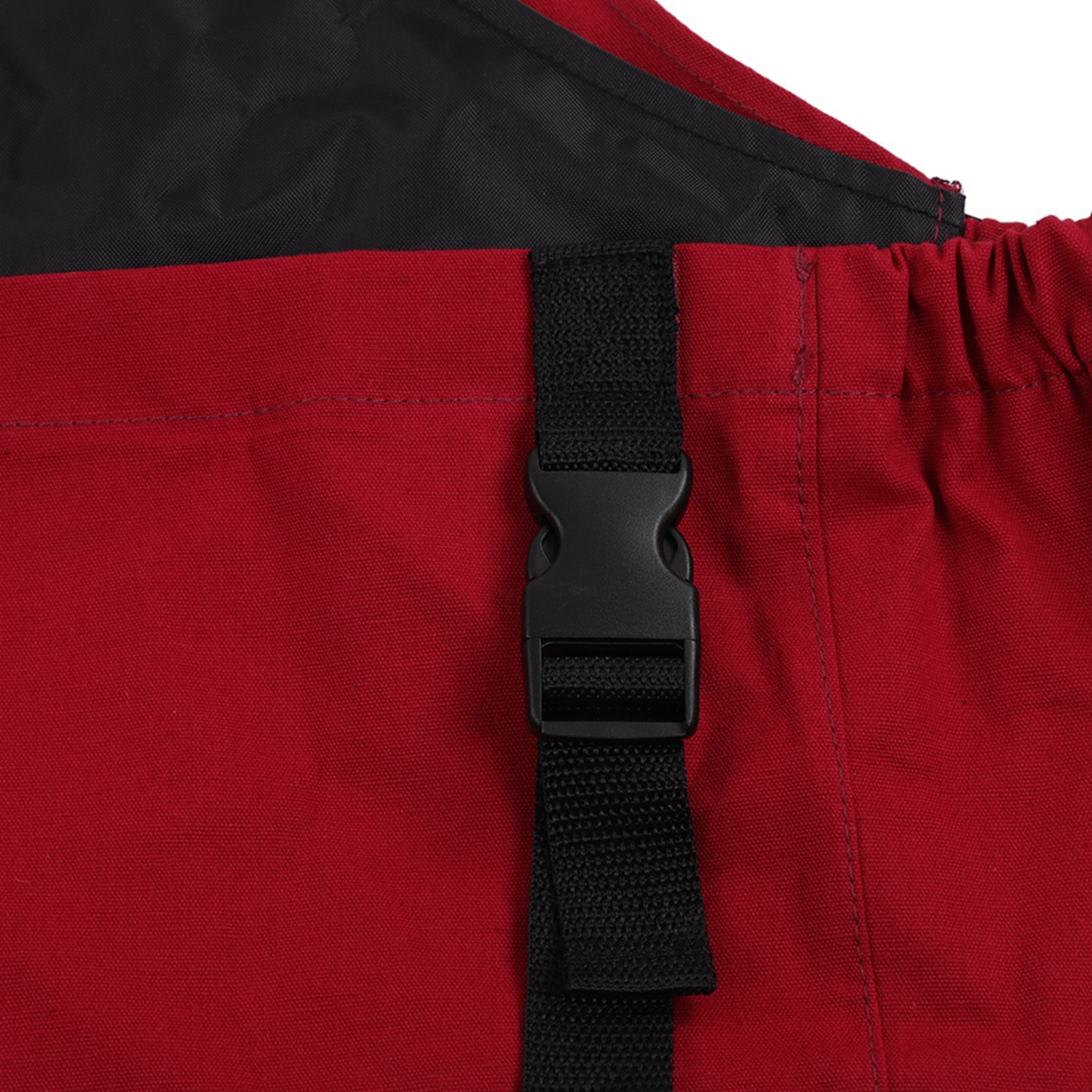 Gardening Apron Dark Red 210D PVC Waterproof Fabric Regulable Straps view 15