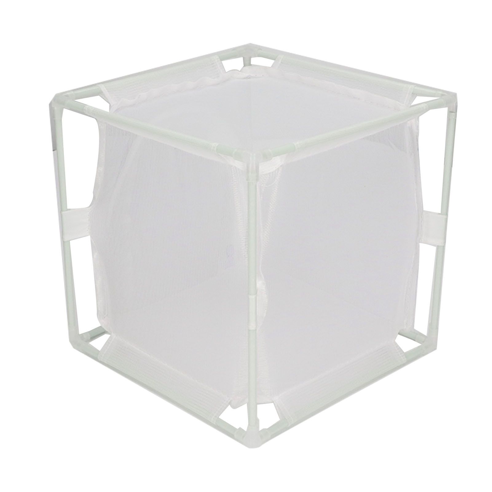 Insect Observation Cage PVC Mesh White Reusable Butterfly Habitat Breeding view 8
