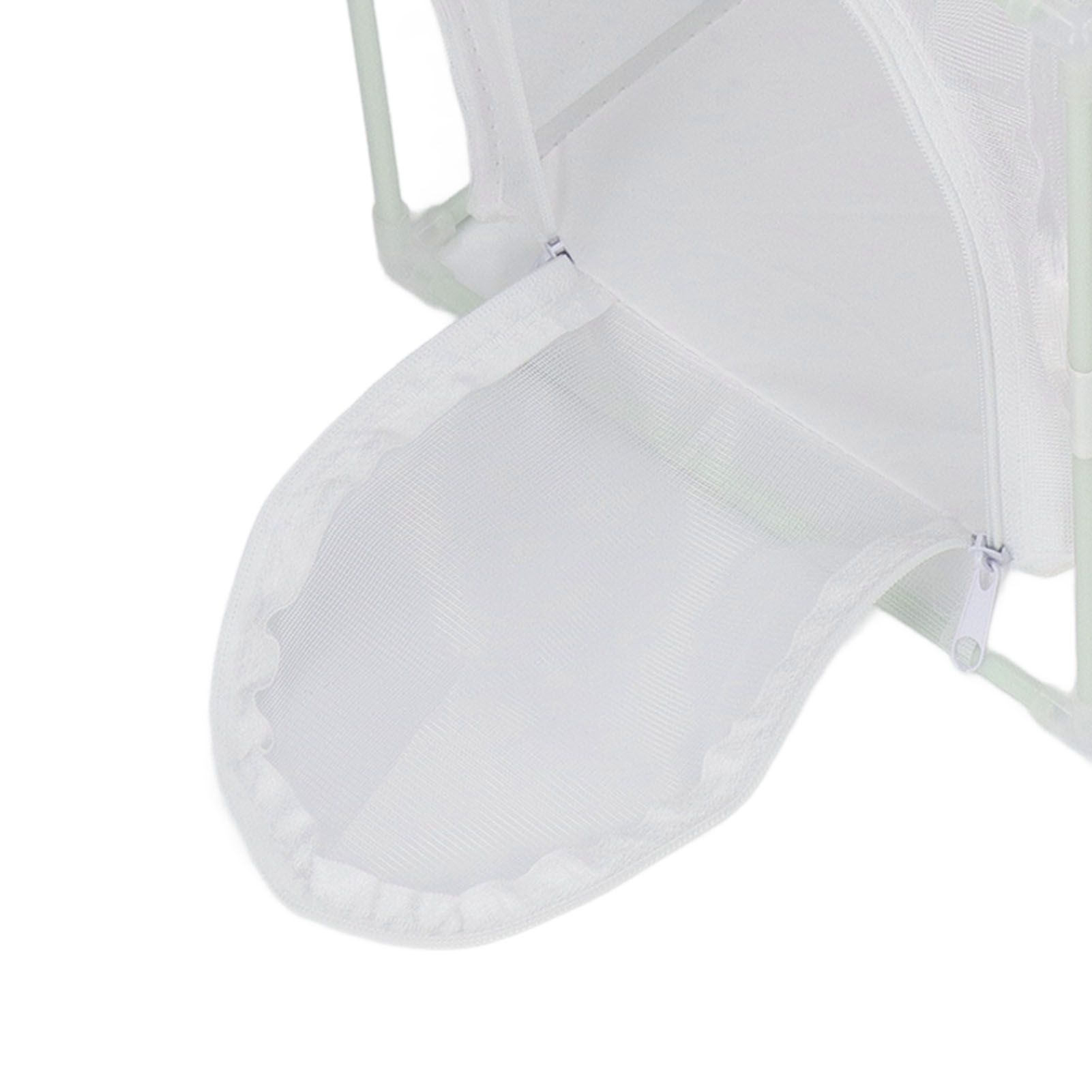 Insect Observation Cage PVC Mesh White Reusable Butterfly Habitat Breeding view 15