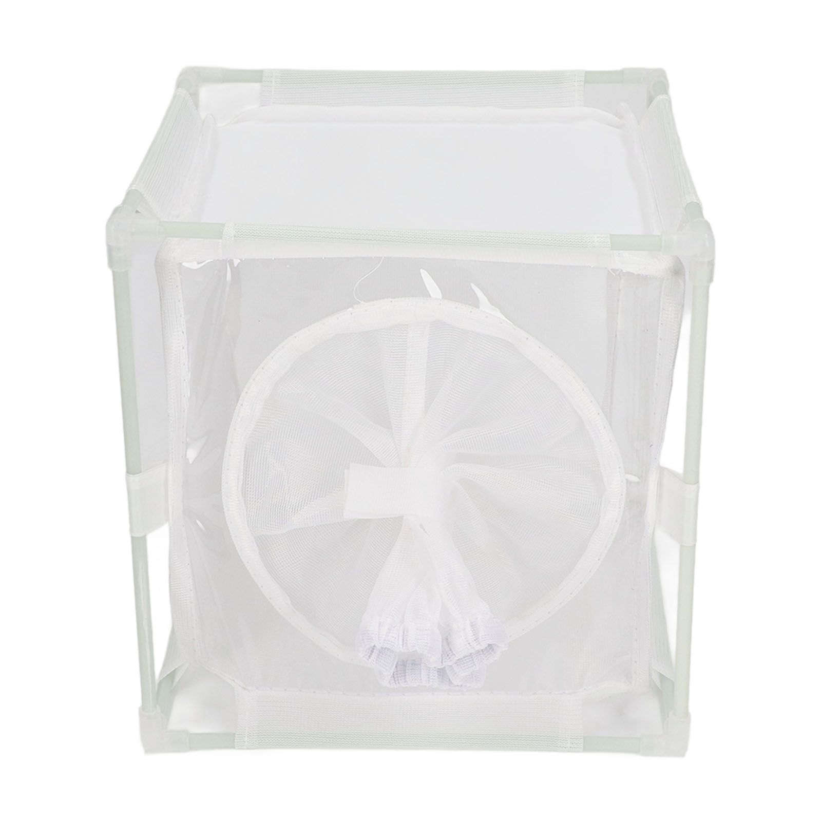 Insect Observation Cage PVC Mesh White Reusable Butterfly Habitat Breeding view 5