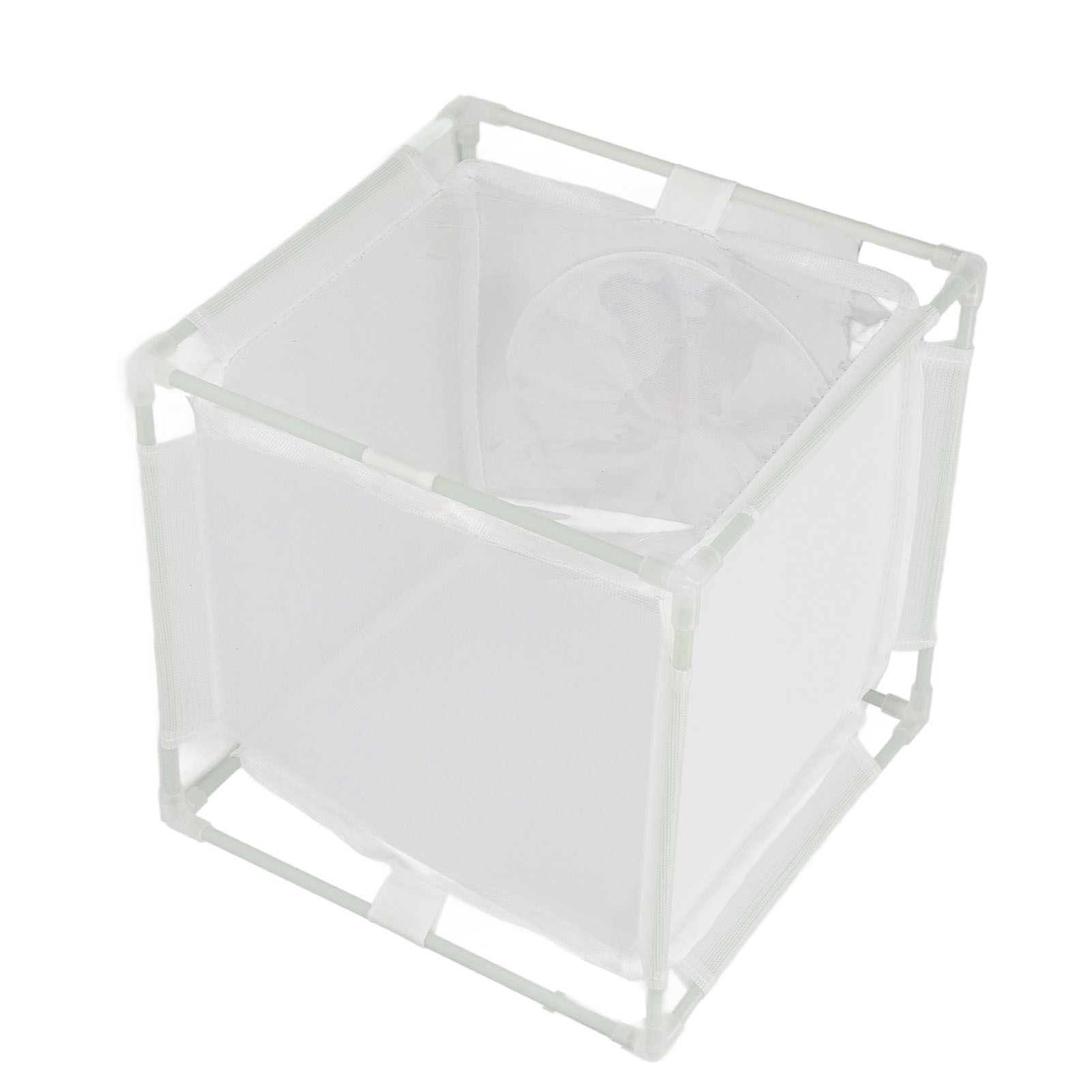 Insect Observation Cage PVC Mesh White Reusable Butterfly Habitat Breeding view 10
