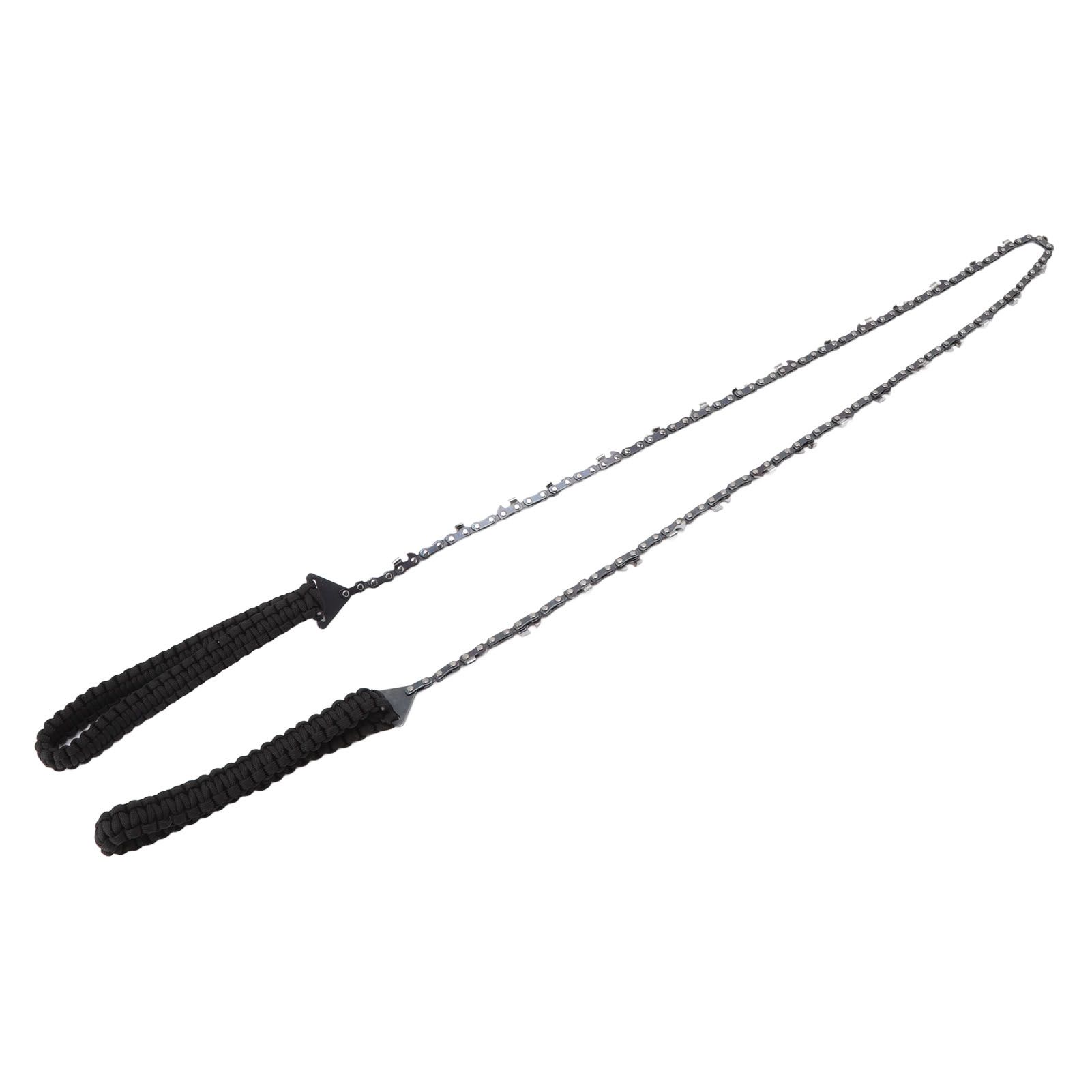 64 Links 31 Cutter 3/8 48 Inch High Reach Tree Limb Hand Rope Chain Saw with view 6
