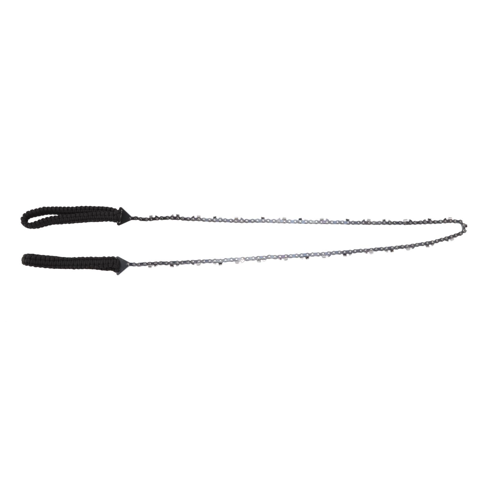 64 Links 31 Cutter 3/8 48 Inch High Reach Tree Limb Hand Rope Chain Saw with view 8
