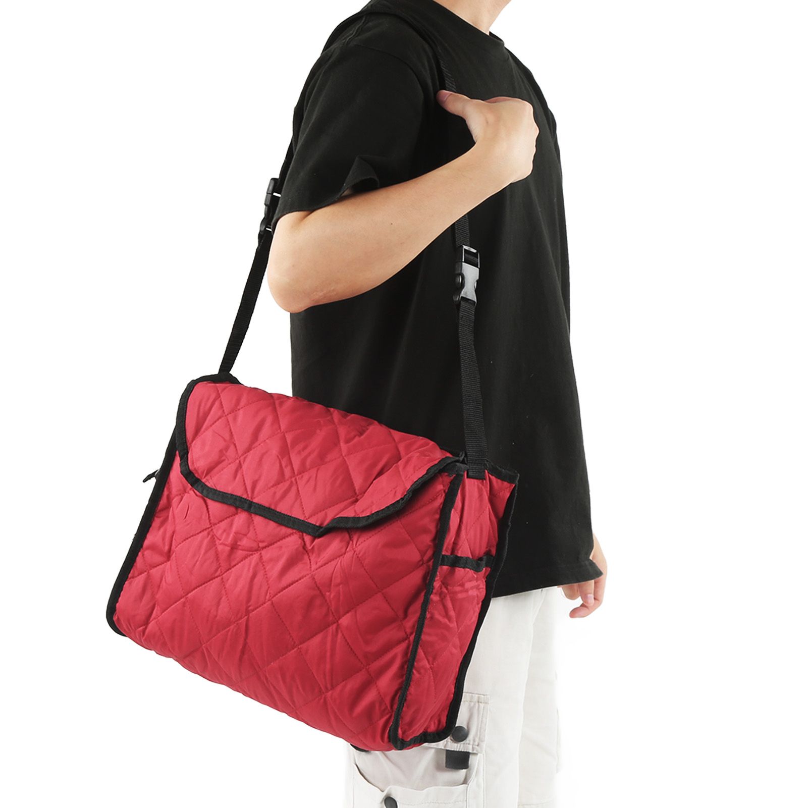 Wheelchair Hanging Storage Bag Quilted Cotton Household Walker Accessories for view 10