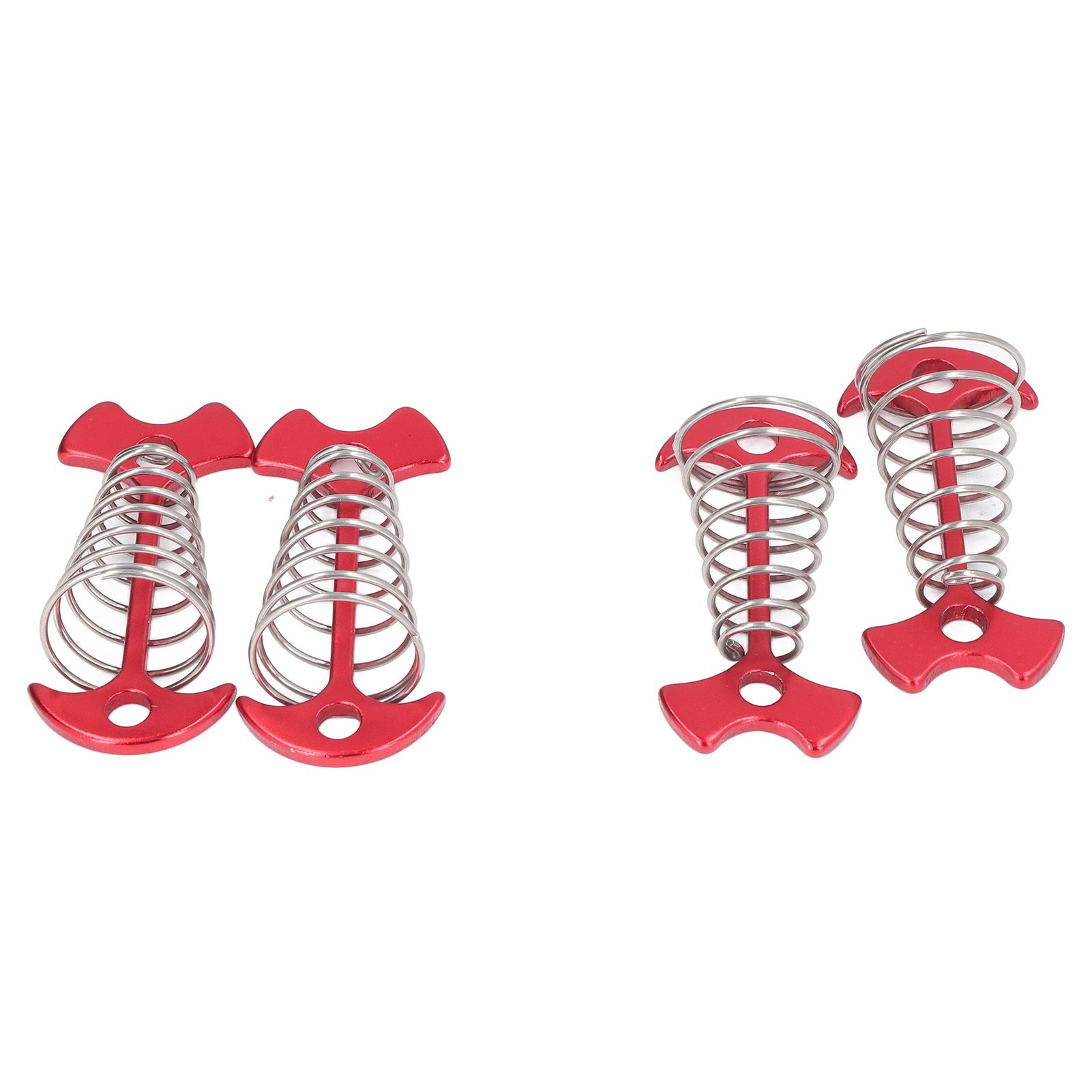 4pcs Fishbone Tent Nails Aluminum Alloy Stainless Steel Extended Plank Floor view 3