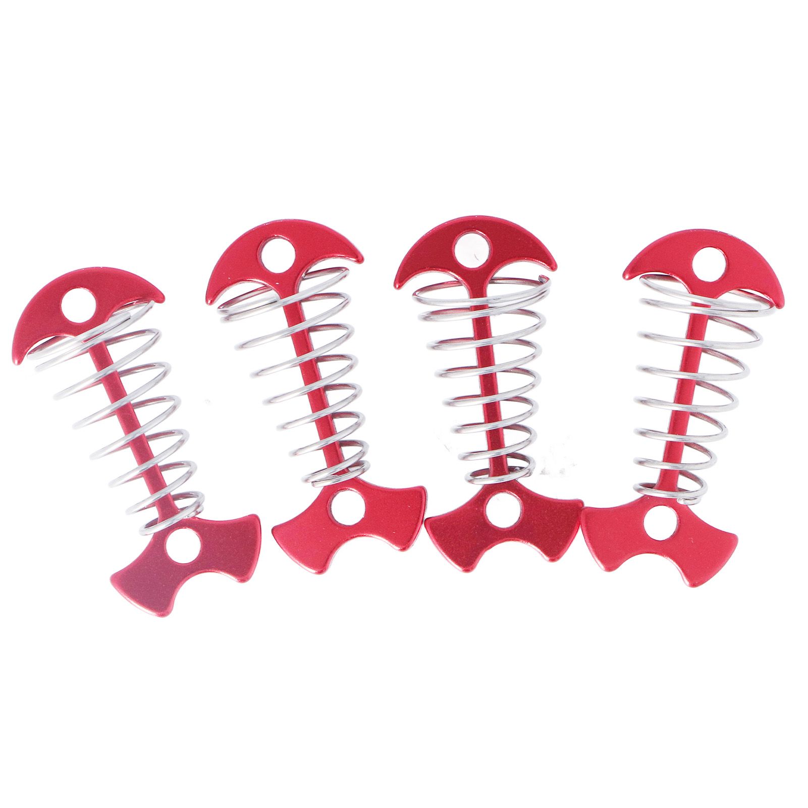 4pcs Fishbone Tent Nails Aluminum Alloy Stainless Steel Extended Plank Floor view 8