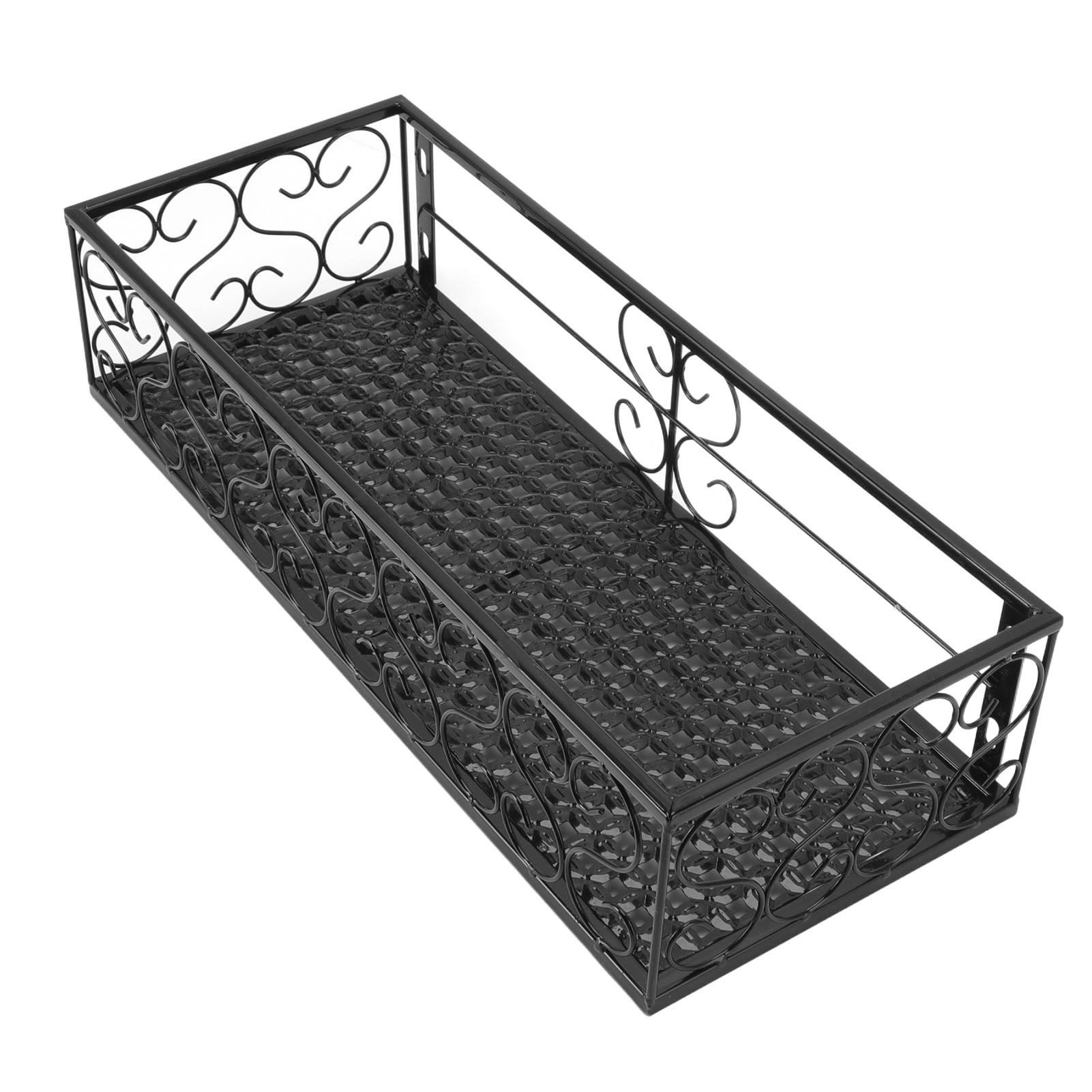 Balcony Flower Rack Hanging Flower Pot Hanger Hanging Wrought Iron Fence view 2