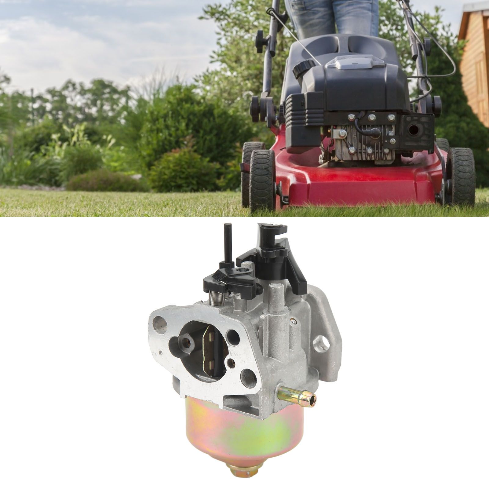 Carb Carburetor Fit for Cub Cadet for Troy Bilt for MTD 951 14423 5x65ru Lawn view 12