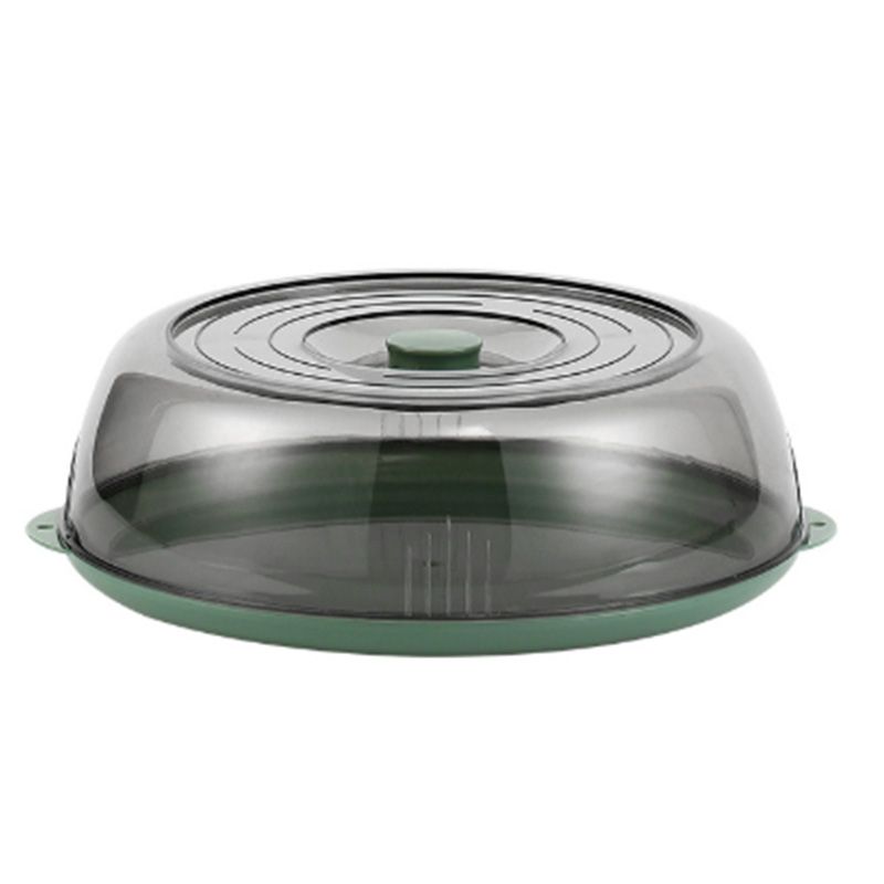 Dish Cover PET Heat Insulation Storage Transparent Dustproof for Home Picnic