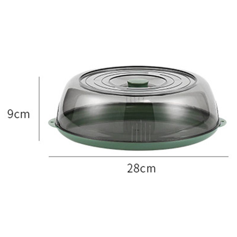 Dish Cover PET Heat Insulation Storage Transparent Dustproof for Home Picnic view 2