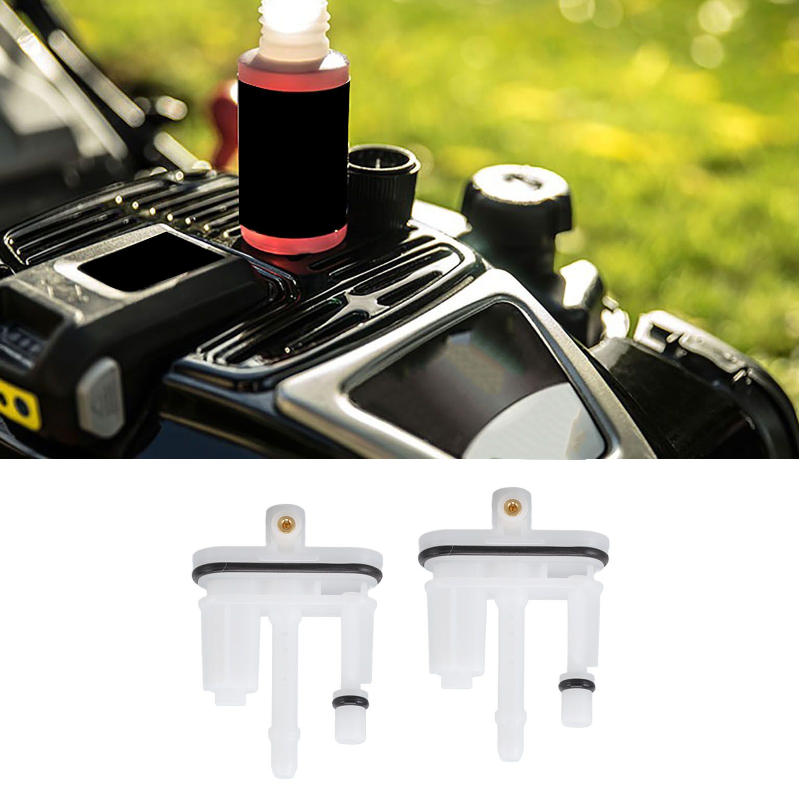 2Pcs Plastic Carburetor Main Jets Set Portable Simple Installation Remove view 12