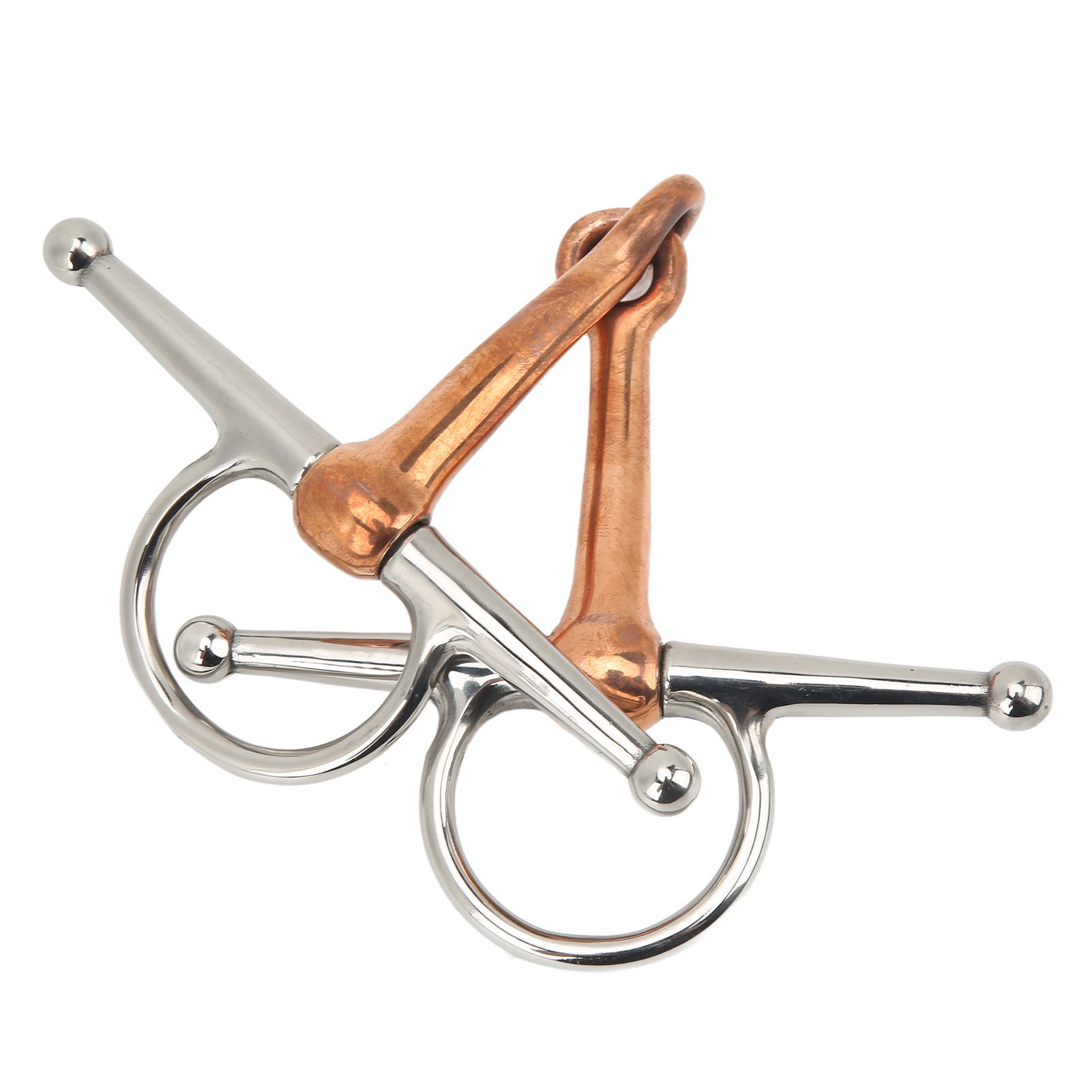 Horse Full Cheek Snaffle Stainless Steel Ring Snaffle Bit for Outdoor Horse view 3