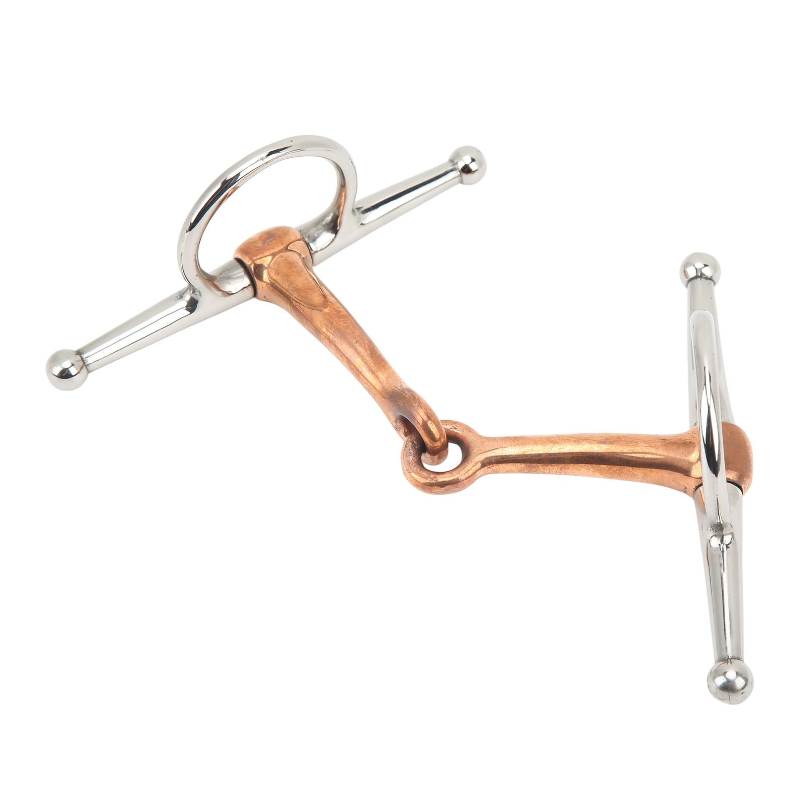 Horse Full Cheek Snaffle Stainless Steel Ring Snaffle Bit for Outdoor Horse view 4